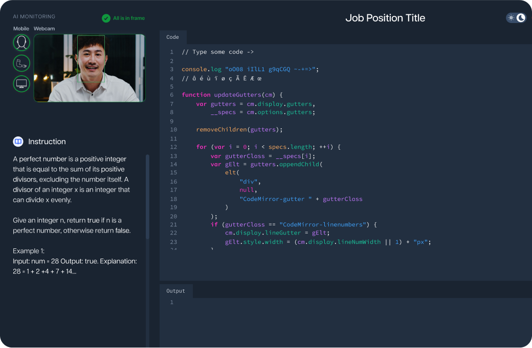 Cheating-Proof Coding Test image